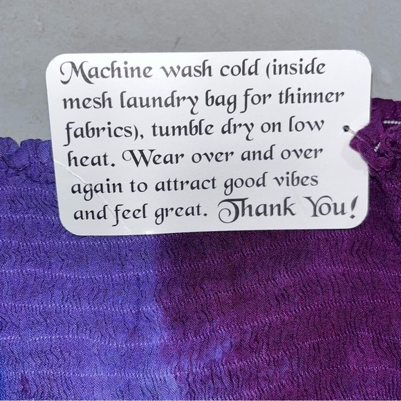 NEW Dimple Dyes Tie Dye Strapless Dress - Picture 6 of 6